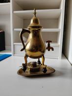 Set van 2 koperen items: theepot/samovar en kan, Antiek en Kunst, Antiek | Koper en Brons, Ophalen