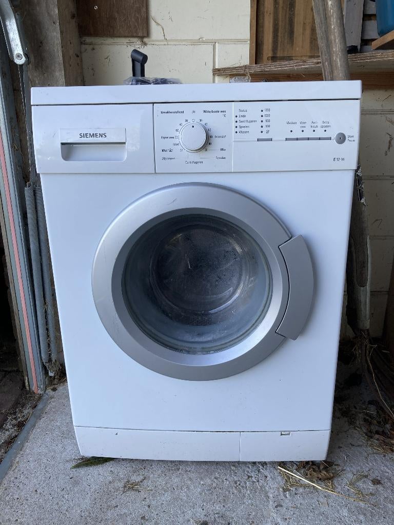 Siemens wasmachine, Ophalen, Gebruikt, Voorlader, 85 tot 90 cm