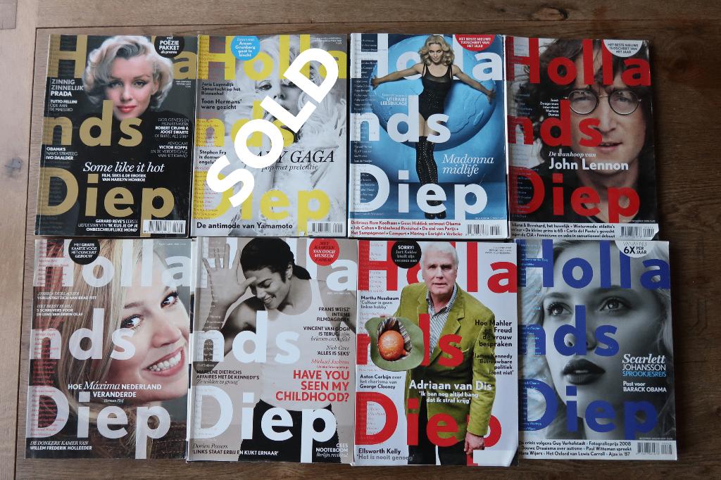 Hollands Diep, Boeken, Tijdschriften en Kranten, Ophalen, Gelezen, Glossy