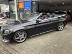 Mercedes-Benz C-Klasse Cabrio 180 Premium Plus (bj 2017), Euro 6, 4 cilinders, 4 stoelen, Zwart