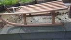 Nostalgische houten slee. 58 jaar oude slede! Scbuurvondst!!, Ophalen, Gebruikt, Hout
