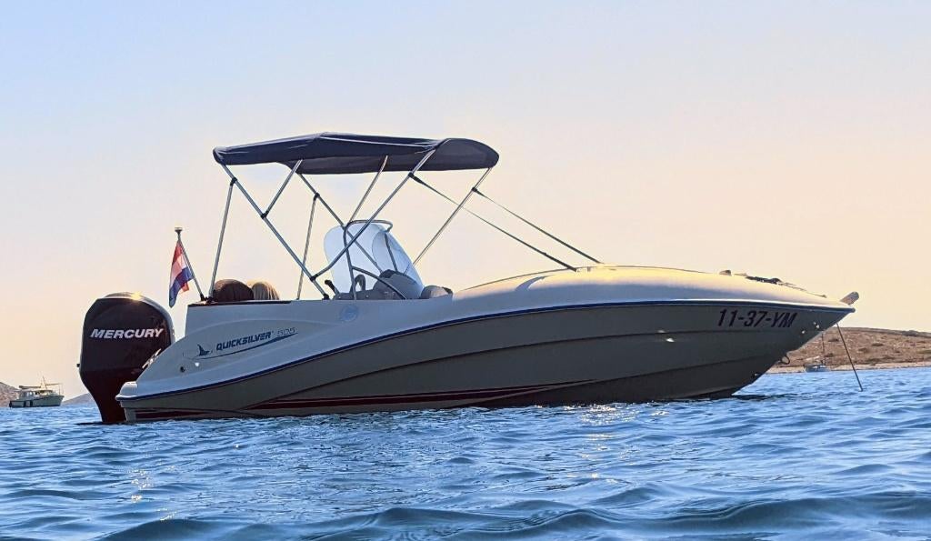 Quicksilver Commander 505, Watersport en Boten, Vis- en Consoleboten, Gebruikt, Ophalen, 70 pk of meer, 3 tot 6 meter