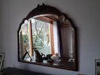 Spiegel antiek: Engelse Kuifspiegel te koop, Ophalen, Rechthoekig