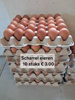 Bruine Scharreleieren Ook Dubbeldooiers, Ophalen