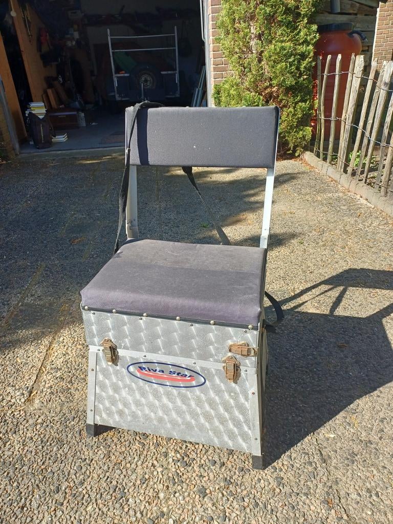 Visstoel Riva Star., Watersport en Boten, Ophalen, Gebruikt