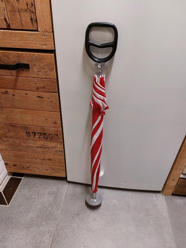 Zitstok golfparaplu  festival evenement concert paraplu, Ophalen of Verzenden, Verstelbaar, Gebruikt