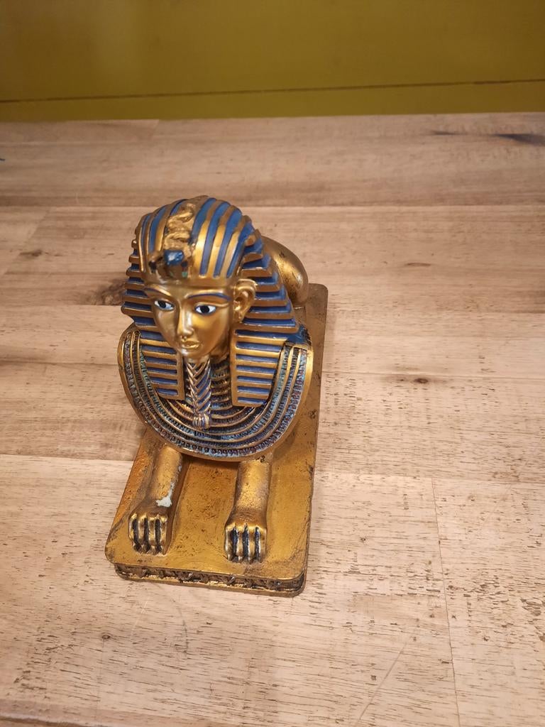 Egyptisch beeldje, Ophalen of Verzenden, Zo goed als nieuw, Dier