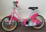 B'Twin kinderfiets 16 inch roze eenhoorn, Ophalen, Gebruikt, 16 tot 20 inch