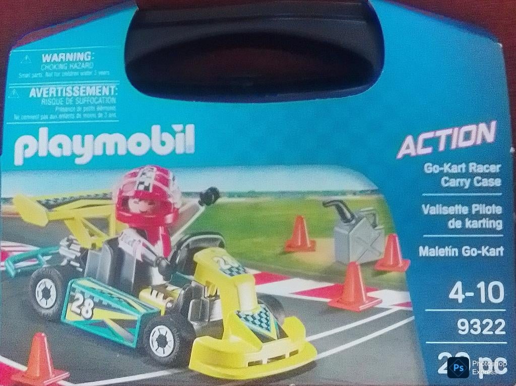 Action Go-Kartcoureur Carry Case 9322, Ophalen of Verzenden, Zo goed als nieuw, Complete set