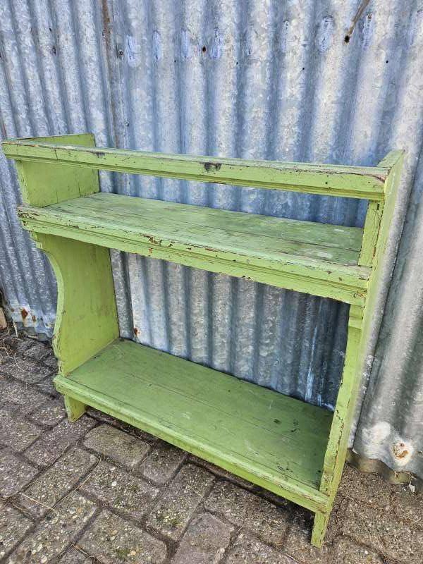 oud staand rek ``WOONWINKEL RUSTIEK``, Ophalen