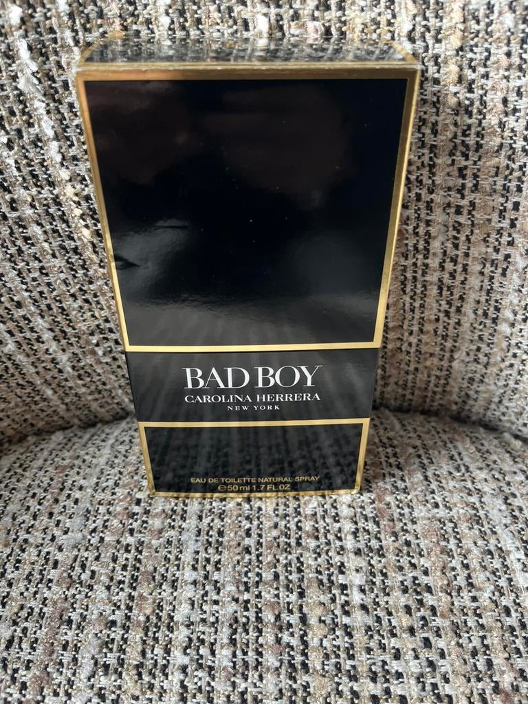 Carolina Herrera Bad Boy Eau de Toilette, Verzamelen, Parfumverzamelingen, Ophalen of Verzenden, Zo goed als nieuw, Miniatuur