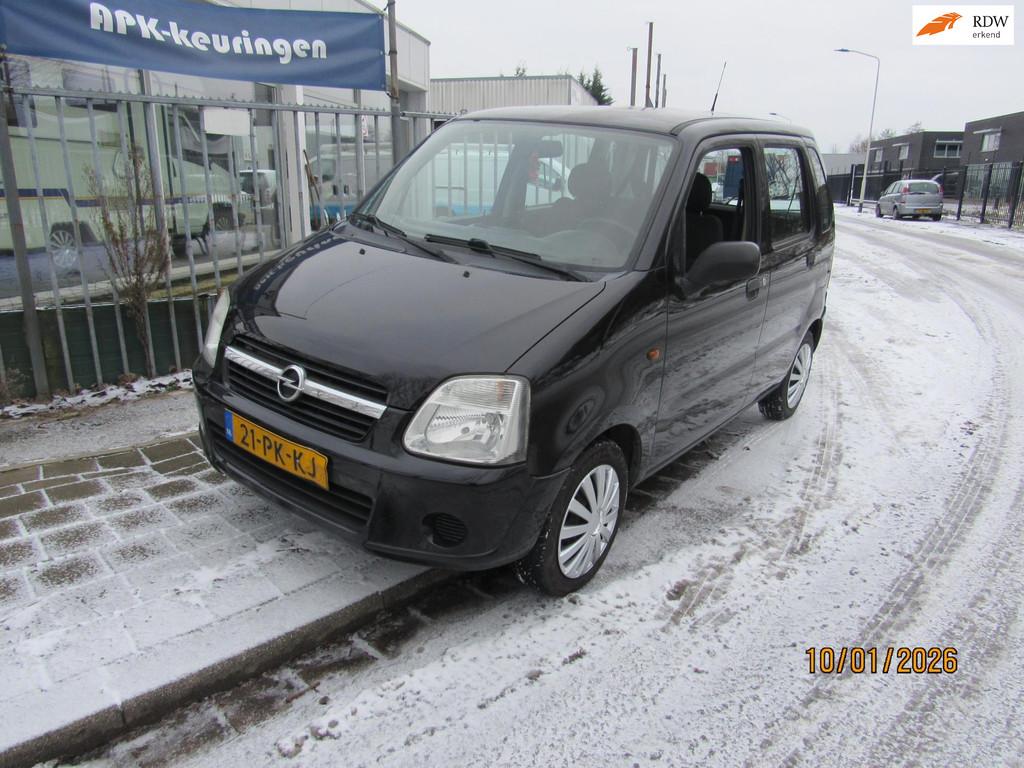 Opel Agila 1.0-12V Essentia,129100km, Voorwielaandrijving, Stof, Gebruikt, 31 €/maand