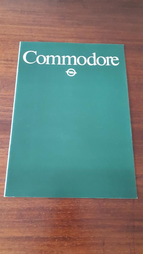 AUTOFOLDER OPEL COMMODORE UIT 1981, Boeken, Ophalen of Verzenden, Zo goed als nieuw, Opel