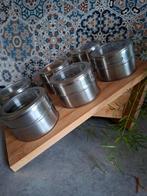 Kruiden potjes, Ophalen of Verzenden, Glas, Pot, Bus of Blik