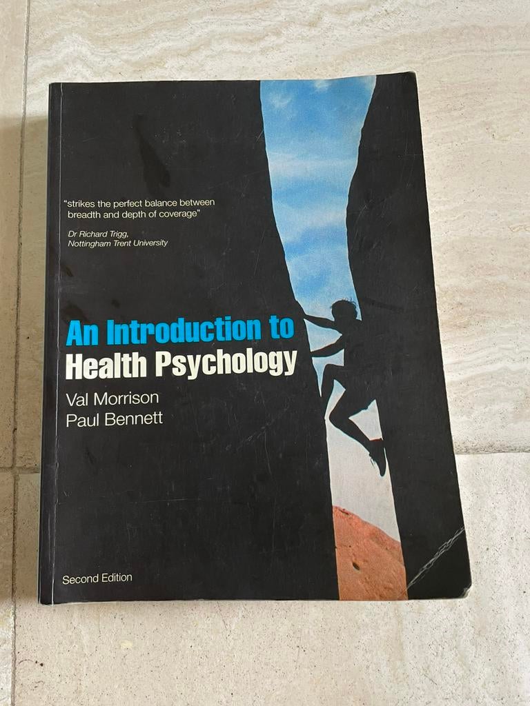 An introduction to health psychology, Ophalen, Zo goed als nieuw, Overige onderwerpen