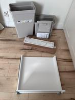 Ikea Maximera lade hoog met Hallbar afvalsysteem nieuw!, Ophalen, Wit, Nieuw, 50 tot 100 cm
