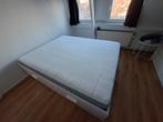 Ikea Brimnes bedframe met matras 160x200 - Zo goed als nieuw, Huis en Inrichting, Slaapkamer | Bedden, Ophalen, Wit, Tweepersoons