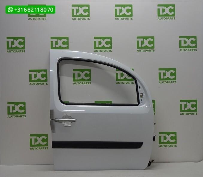 Renault Kangoo ('07-'19) Voorportier rechts rechtsvoor wit, Auto-onderdelen, Gebruikt, Ophalen of Verzenden, Renault, Voor