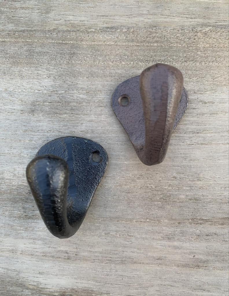 Kapstokhaak kapstokhaken zwart of bruin, Huis en Inrichting, Woonaccessoires | Kapstokken, Ophalen of Verzenden, Nieuw