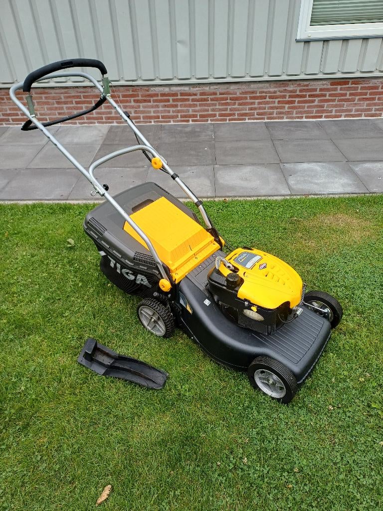 Stiga Turbo PRO 50SB 6.5pk 190cc opvang&mulch (als nw), Tuin en Terras, Ophalen, Cirkelmaaier, Stiga, Zo goed als nieuw