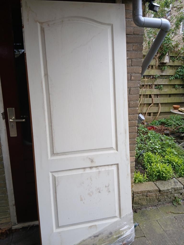 Deur 200x80, Doe-het-zelf en Verbouw, Deuren en Horren, Ophalen, Binnendeur, 200 tot 215 cm