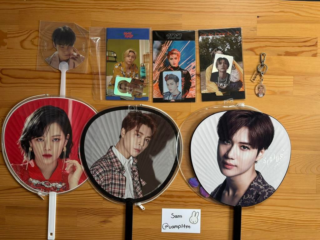 NCT TAEMIN SHINEE TWICE WAYV MERCH KPOP, Verzenden, Zo goed als nieuw, Foto of Kaart