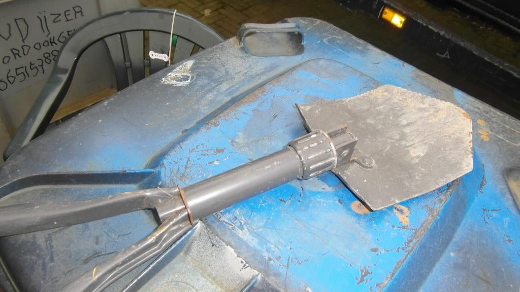 schep opvouwbaar, Ophalen, Zo goed als nieuw, Schop