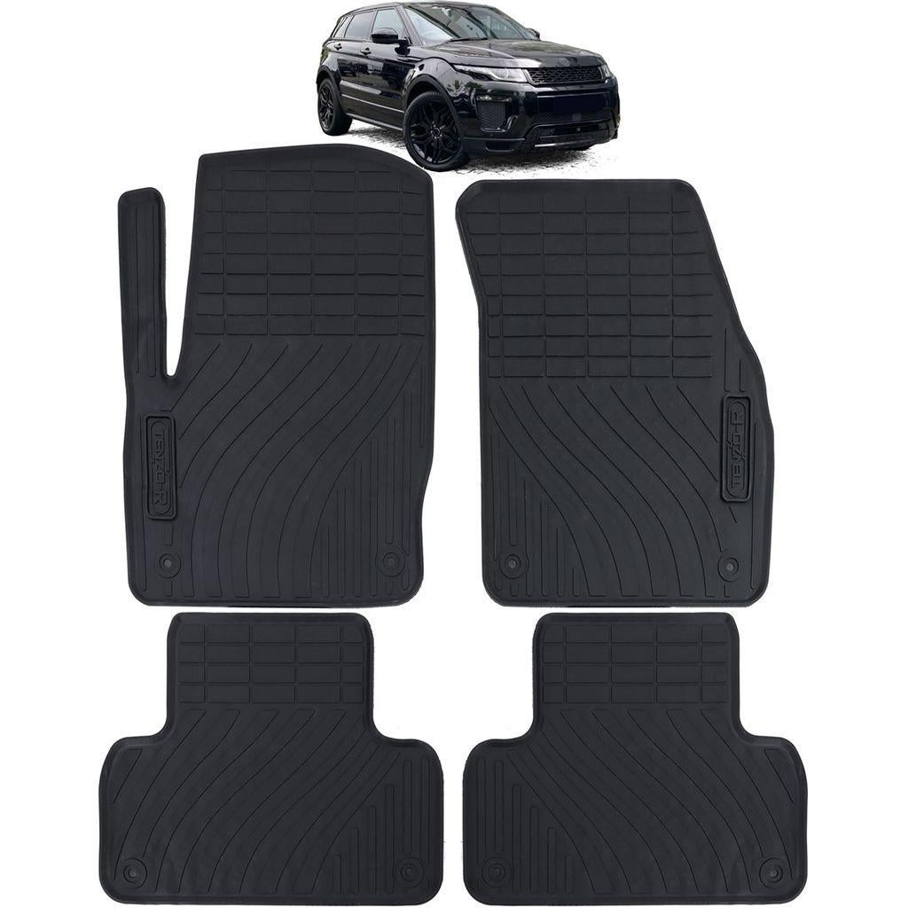 Rubberen Wintermatten Range Rover Evoque Modder Matten, Auto diversen, Tuning en Styling, Verzenden