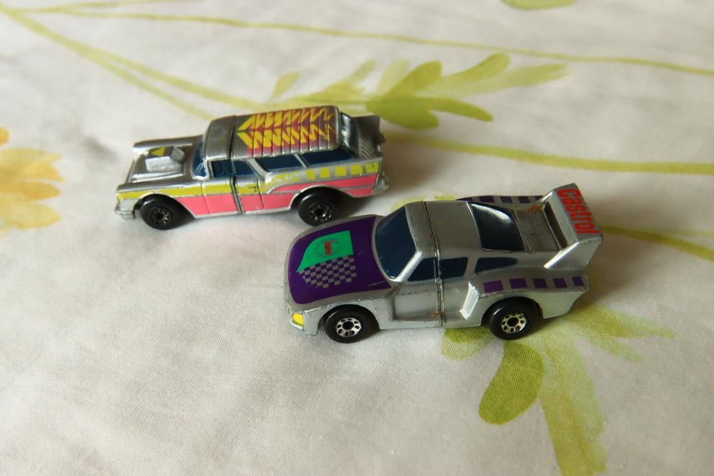 MATCHBOX  Connectables auto's en helikopter, Ophalen, Zo goed als nieuw