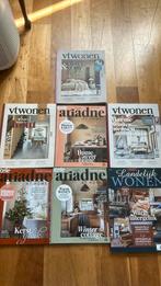 7 tijdschriften: Ariadne at Home/VT Wonen/Landelijk wonen, Ophalen of Verzenden, Zo goed als nieuw, Overige typen