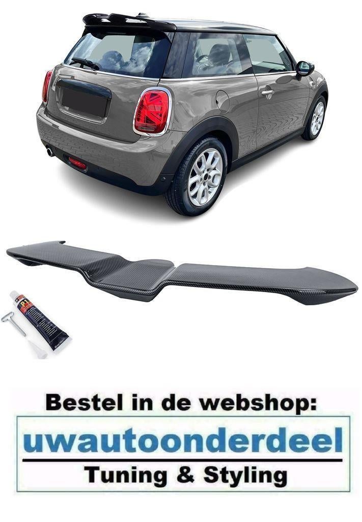 Dakspoiler Dak Spoiler Carbon Look Voor Mini One Cooper F55, Verzenden, Automotive Parts, A.parts@hotmail.nl, Trasmolenlaan 12 3447 GZ Woerden