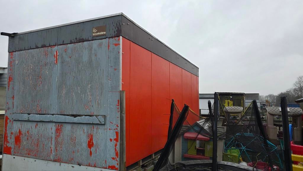 Portacabin/schaftkeet. Goed geisoleerd, Ophalen of Verzenden
