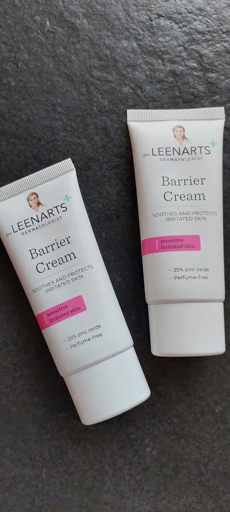 Barriercreme Leenarts 2 tubes nieuw, Ophalen of Verzenden, Nieuw, Gehele gezicht