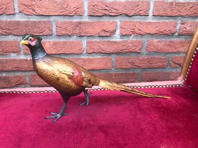 Weens brons, LEVENSECHTE FAZANT, Antiek en Kunst, Ophalen of Verzenden, Brons