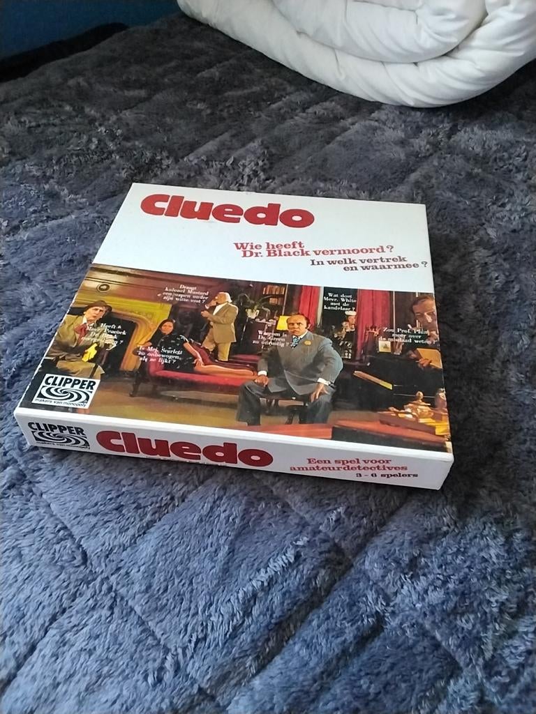 Spel Cluedo, Ophalen of Verzenden, Zo goed als nieuw