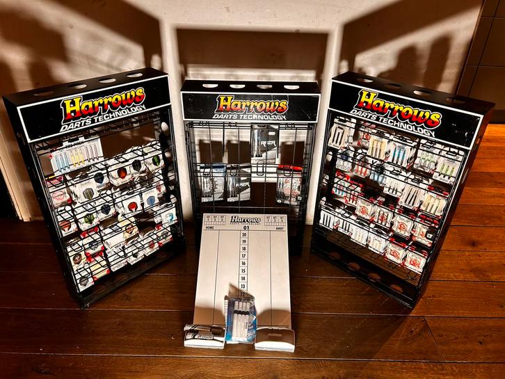 Complete Harrows Darts Winkelinventaris – Nieuw & Ongebruikt, Sport en Fitness, Darts, Nieuw, Overige typen, Ophalen