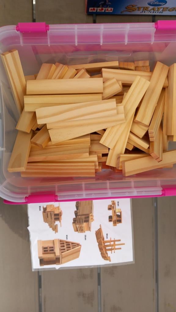 Kapla bouw blokjes, Ophalen, Zo goed als nieuw