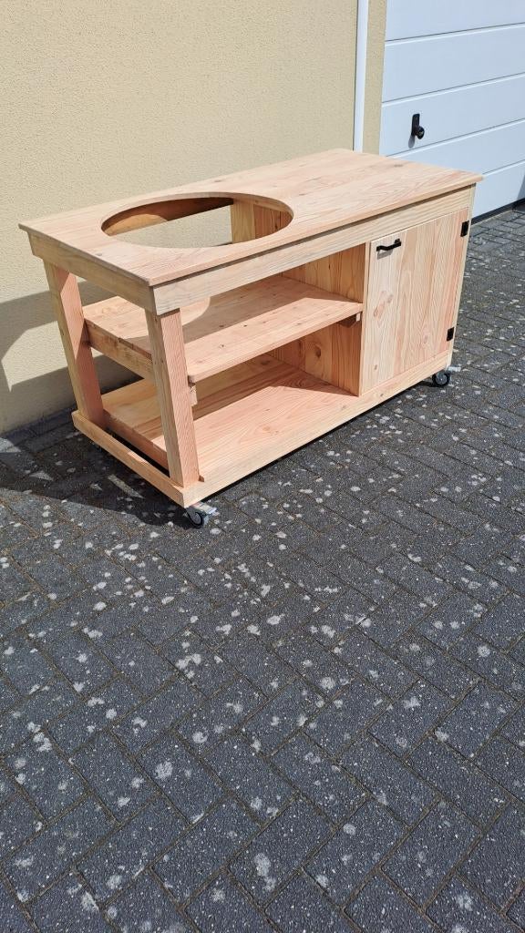 buitenkeuken,egg,kamado,bastard,urban,weber,grill guru,egg,, Ophalen of Verzenden, Nieuw, Houtskool