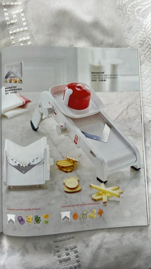 Tupperware mando chef, Huis en Inrichting, Keuken | Tupperware, Ophalen of Verzenden, Nieuw, Overige typen