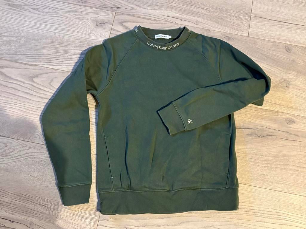 Calvin Klein sweater jongen maat 164 - Zo goed als nieuw, Kinderen en Baby's, Kinderkleding | Maat 164, Ophalen of Verzenden, Zo goed als nieuw