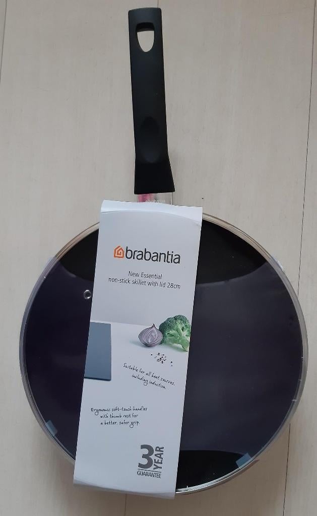 Brabantia Hapjespan * 28 cm * Nieuw!, Ophalen, Overige materialen, Nieuw, Keramische plaat