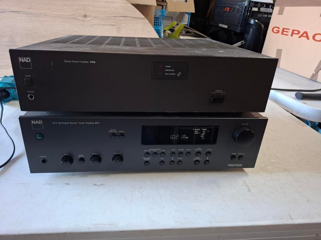 NAD Stereo Power Amplifier receiver, Audio, Tv en Foto, Versterkers en Receivers, Overige merken, Gebruikt, 633 Granite Court, Pickering, ON L1W 3K1, Canada