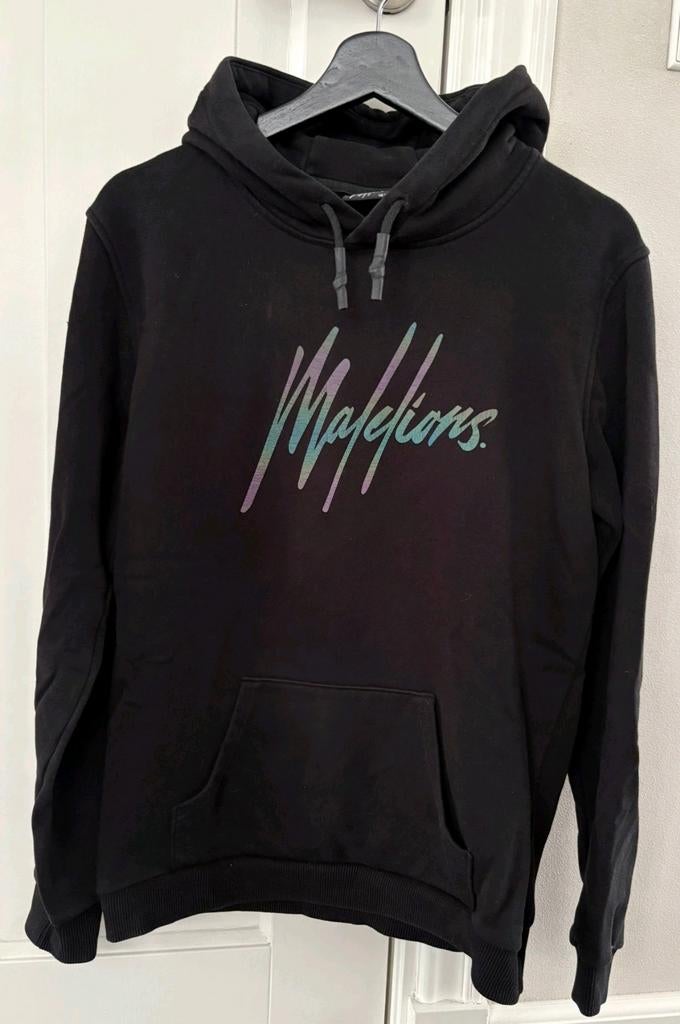 Malelions hoodie zwart maat 176, Kinderen en Baby's, Kinderkleding | Maat 176, Malelions, Jongen of Meisje, Trui of Vest, Ophalen of Verzenden