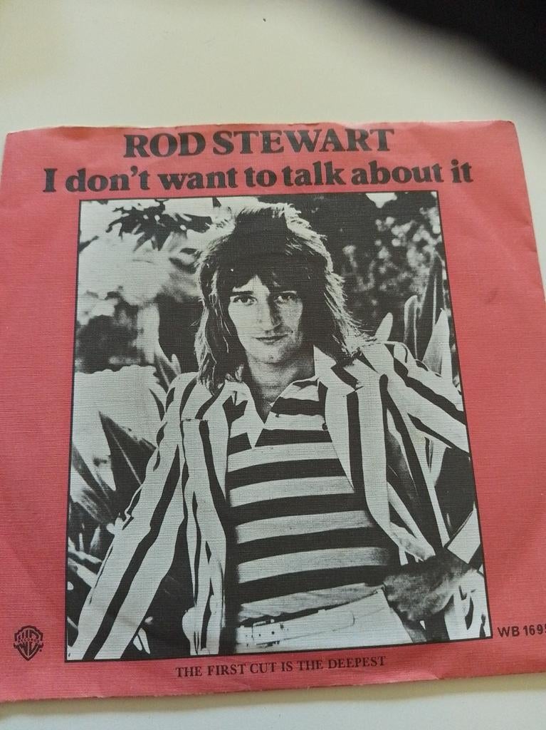 Rod Stewart - I Don't Want To Talk About It single, Ophalen of Verzenden