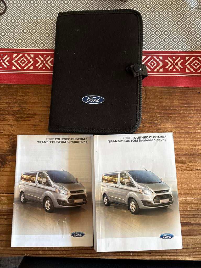 Handleiding Ford Tourneo Custom / Transit Custom 2018-later, Auto diversen, Handleidingen en Instructieboekjes, Ophalen of Verzenden