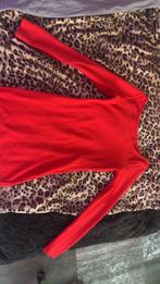 Kort rood jurkje - Zo goed als nieuw, Kleding | Dames, Jurken, Ophalen, Zo goed als nieuw, Maat 36 (S), Boven de knie