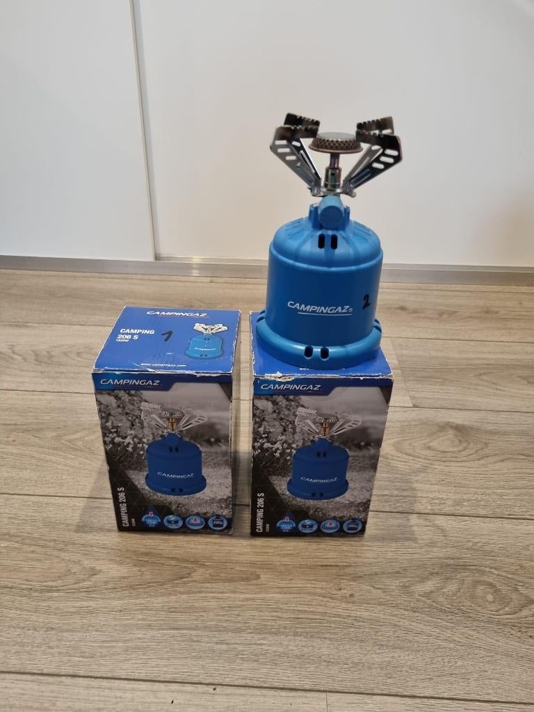 Campingaz gaskooktoestel 2x, Ophalen, Gebruikt