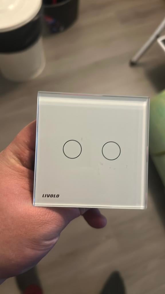 Touchscreen licht schakelaar, Ophalen of Verzenden, Nieuw