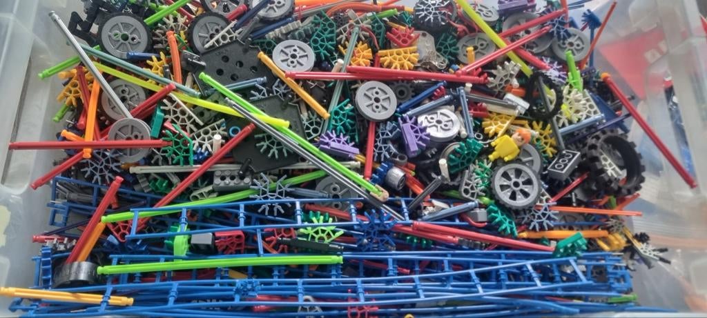 Ruim 8kg K'nex, Kinderen en Baby's, Speelgoed | Bouwstenen, Ophalen, Zo goed als nieuw, K'nex