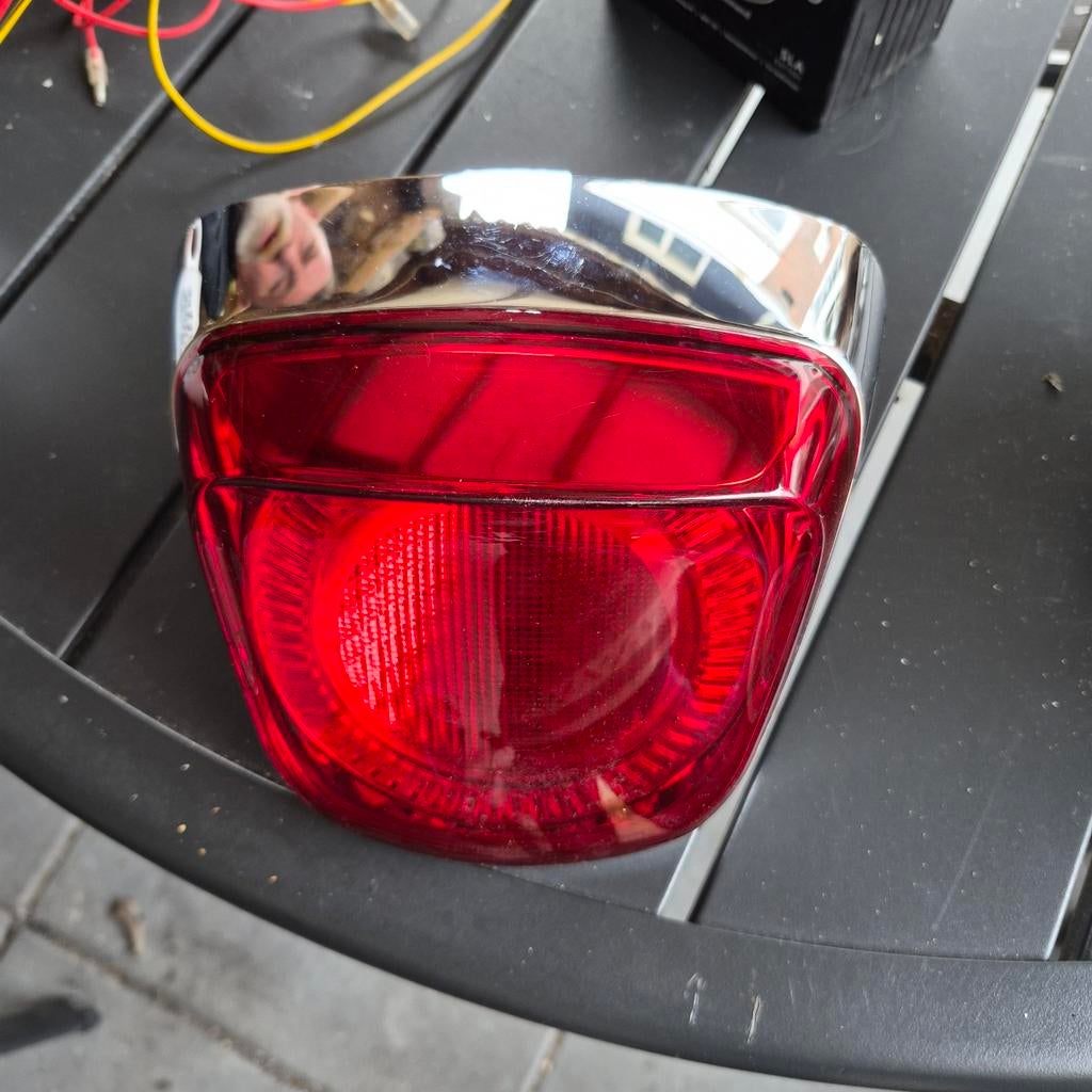 Origineel Vespa Achterlicht, Fietsen en Brommers, Ophalen of Verzenden, Gebruikt, Koplamp, Vespa